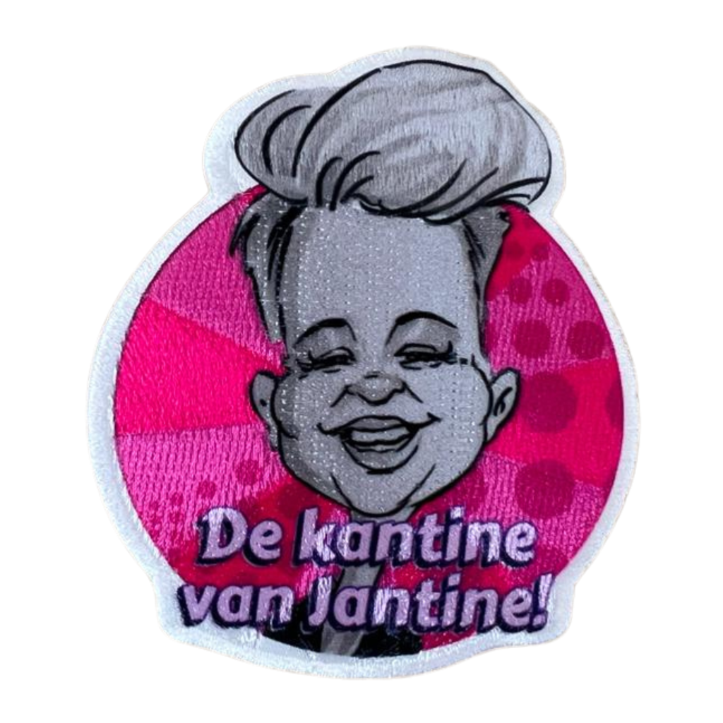 Vriendje van Jantientje embleem - De Kantine van Jantine